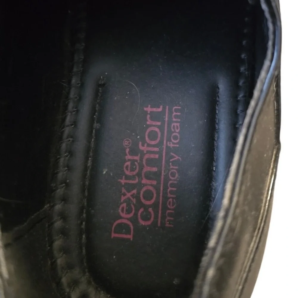 Dexter Comfort Memory Foam Men's Black Dress Shoes (Size 13) NWOT